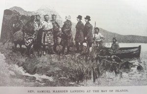 Rev Samuel Marsden meeting Maori Nga Puhi Chiefs